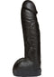 Vac-U-Lock Codeblack Realistic Hung Dildo with over 12 inches of lifelike size and 3-inch girth for substantial pleasure