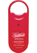 GoodHead Deep Throat To Go in Cherry flavor oral anesthetic spray for enhanced pleasure