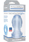 Doc Johnson Hollow Anal Plug packaging featuring a 4.5-inch open-tunnel design for unique pleasure experiences.