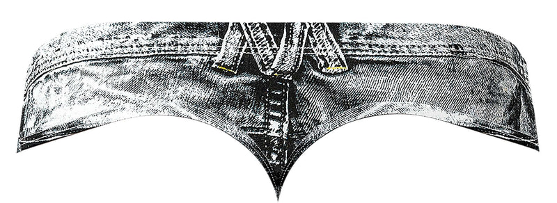 DIRTY DENIM THONG BLUE L/XL-1