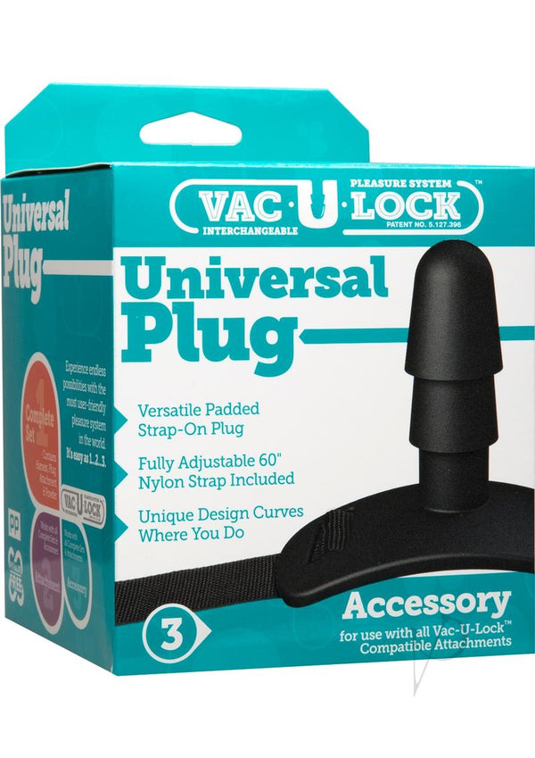Vac U Lock Blk Universal Plug-0