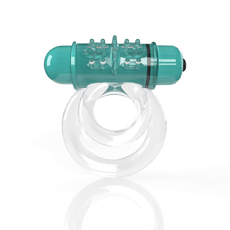 Screaming O Pleasure Products 4B Double O 6 Kiwi Green Low Pitch Bass