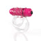 Screaming O Pleasure Products 4B Double O 6 Strawberry Pink Low Pitch Bass