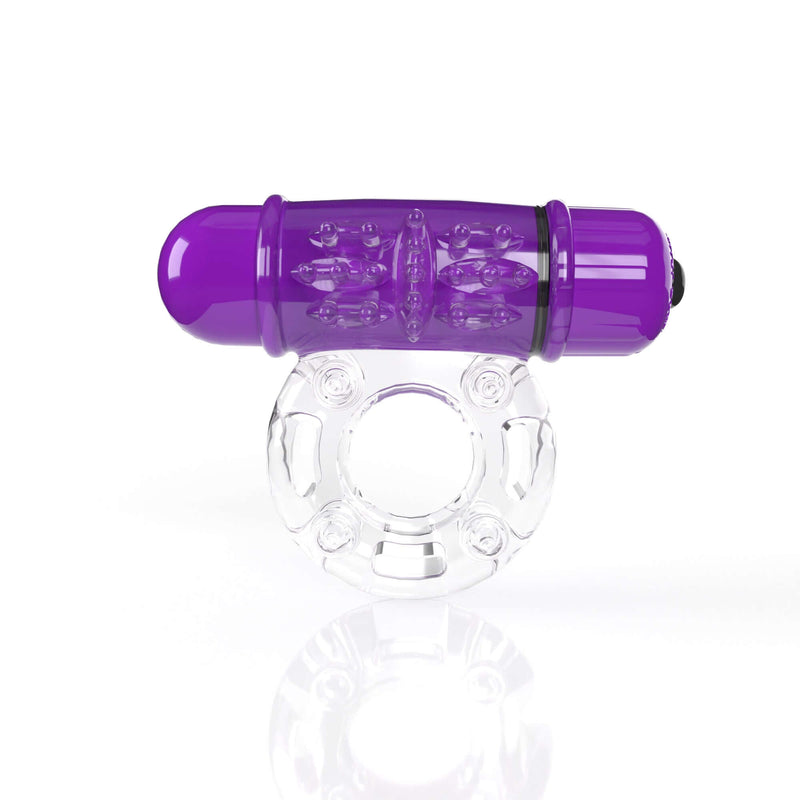 Screaming O 4B OWOW Grape Purple Low Pitch Bass Vibrating Cock Ring