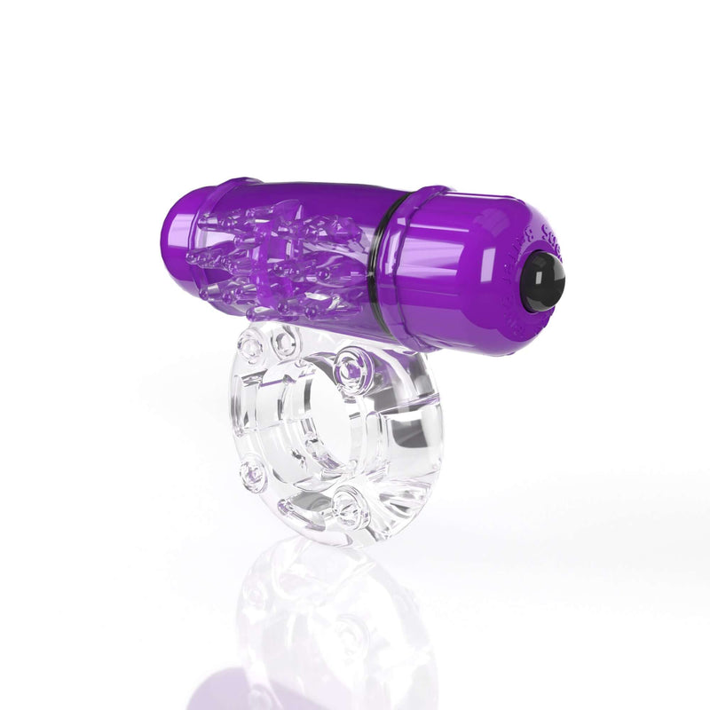 Screaming O 4B OWOW Grape Purple Low Pitch Bass Vibrating Cock Ring