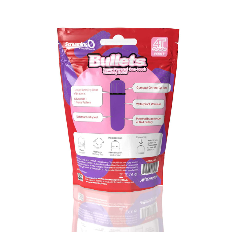 SCREAMING O 4T BULLET GRAPE (TREBLE)-4