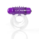 Screaming O 4T DoubleO 6 Grape Purple High Pitch Treble Super Powerful Vibrating Double Cock Ring