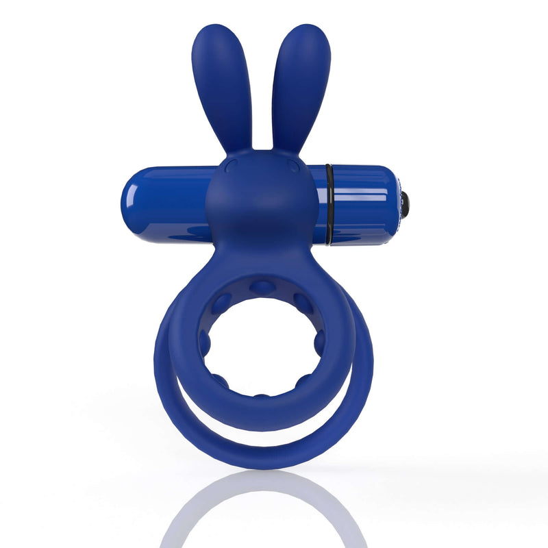 Screaming O 4T Ohare Blueberry Blue High Pitch Treble Vibrating Cock Ring