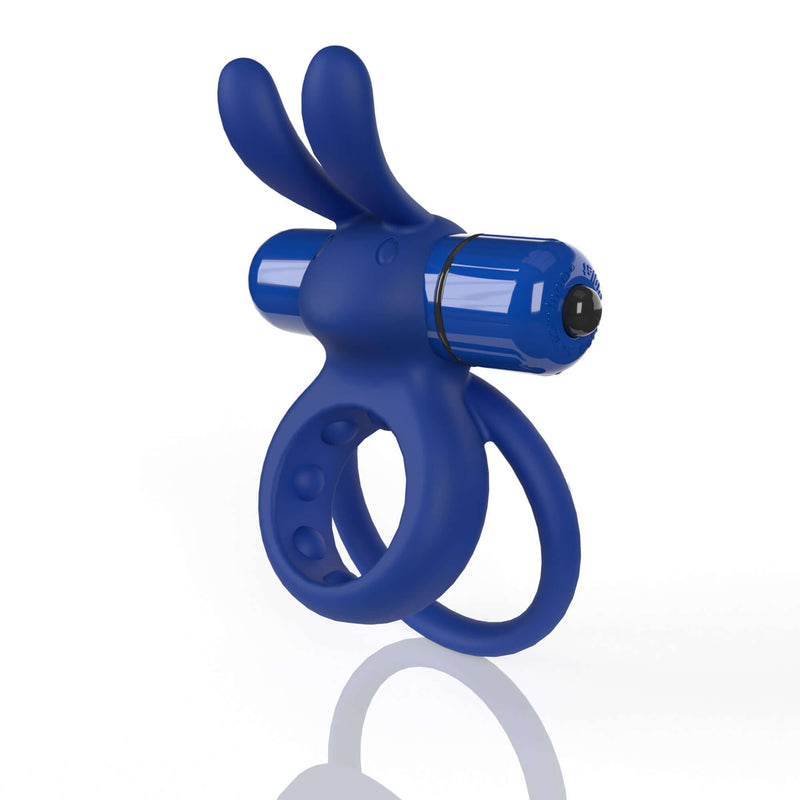 Screaming O 4T Ohare Blueberry Blue High Pitch Treble Vibrating Cock Ring