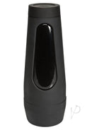 Main Squeeze Belladonna ULTRASKYN Pussy - Vanilla, feature-rich masturbator with squeezable grip and suction-adjusting end cap.