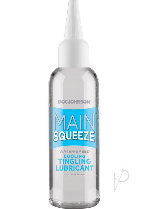 Main Squeeze Cooling/tingling Lube 3.4oz-0