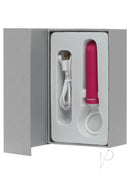 Ivibe Select Iplease Pink mini-vibe with USB charging cable in packaging box