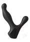 OptiMALE Prostate Massager, sleek black silicone design for ultimate anal pleasure and deep resonating stimulation.