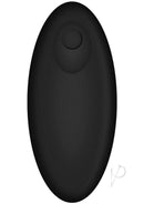 Doc Johnson OptiMALE P-Curve Massager - Sleek black prostate massager designed for ultimate P-spot pleasure with 7 unique vibration patterns.