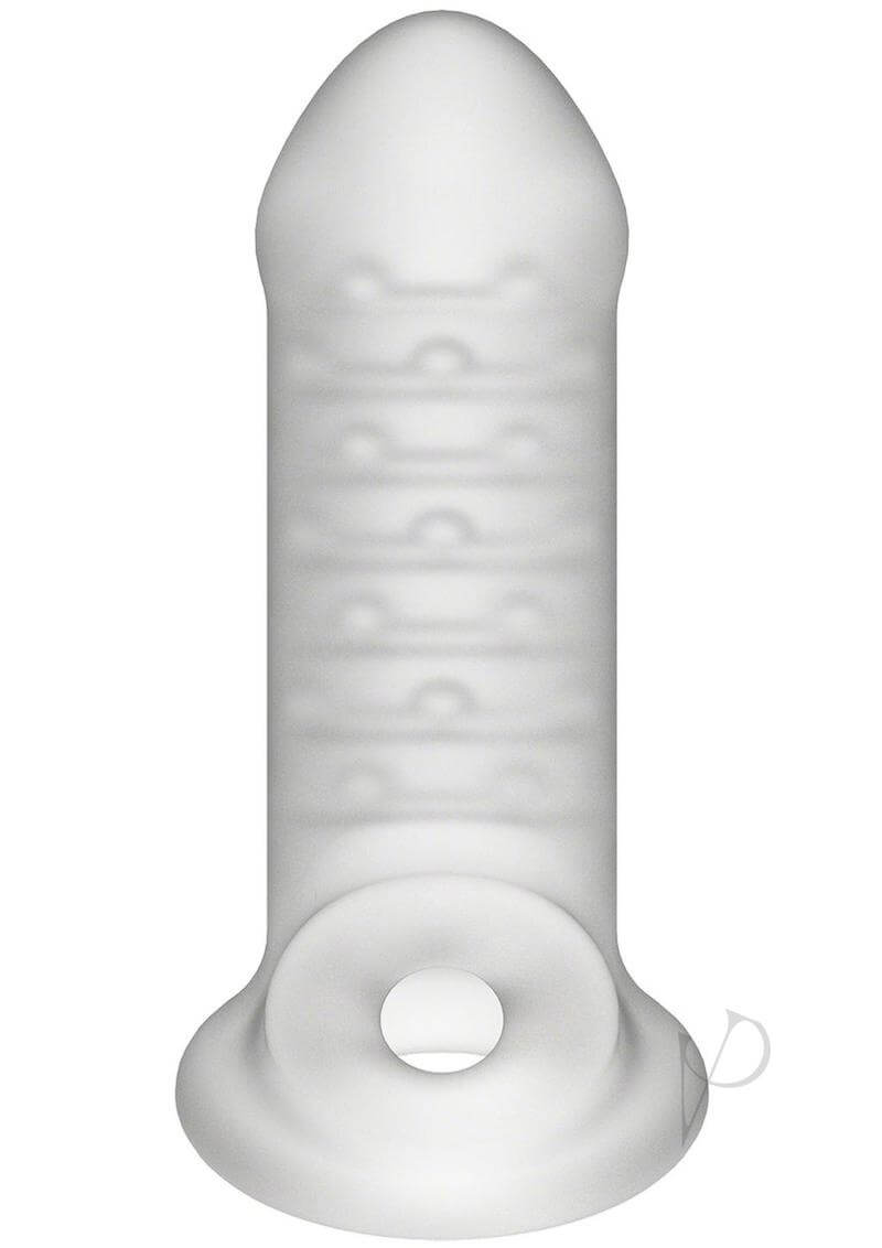 OptiMALE Ultraskyn Extender Thick Clear with Ball Strap for Size Enhancement and Pleasure