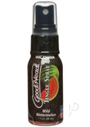 Doc Johnson GoodHead Tingle Spray 1oz in Watermelon flavor for mouthwatering oral pleasure with cool tingling sensation