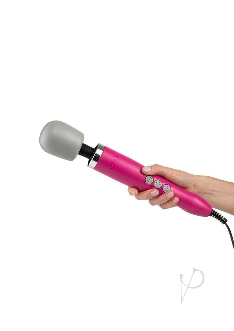 Pink Doxy body massager with variable speed and pulse settings for muscle relaxation and pain relief