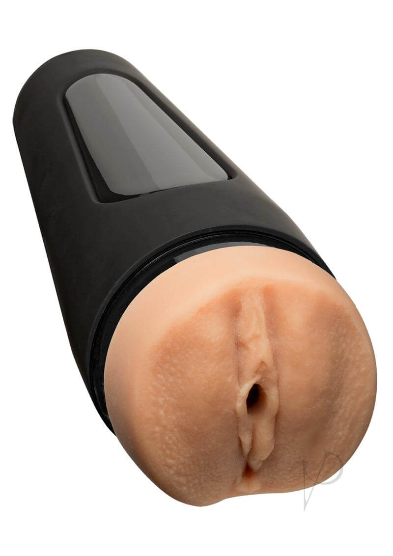 Main Squeeze Playmate Iryna Pussy lifelike stroker with variable pressure hard-case and textured ULTRASKYN material.