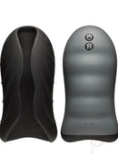 OptiMALE Silicone Warming Stroker with 10 unique vibration modes and sleek design for enhanced solo pleasure
