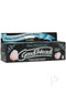 GoodHead Oral Delight Gel 4 Oz Cotton Candy flavor in packaging, body-safe, FDA-certified, enhances intimate experiences with sweet taste.