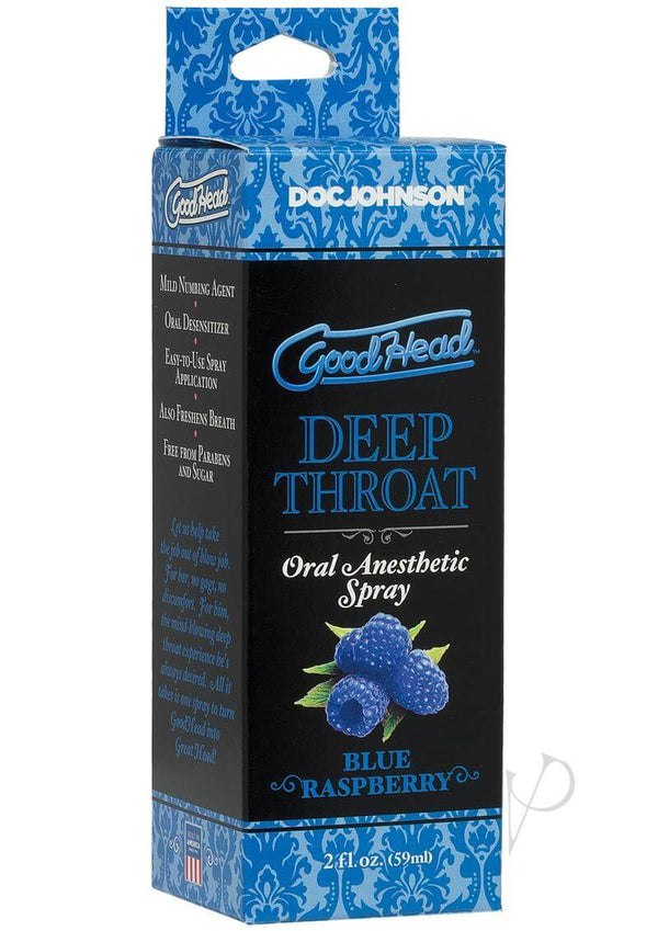 Goodhead Throat Spray Blue Raspberry 2oz-0