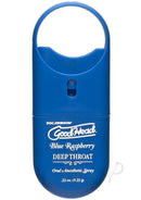 GoodHead Deep Throat To Go Blue Raspberry travel-sized spray for enhancing oral pleasure