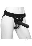 Body Extensions Hollow Strap-On System by Doc Johnson displayed on mannequin model