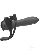 Be Strong Body Extensions Hollow Strap-On System by Doc Johnson in black for enhanced intimacy and versatility.