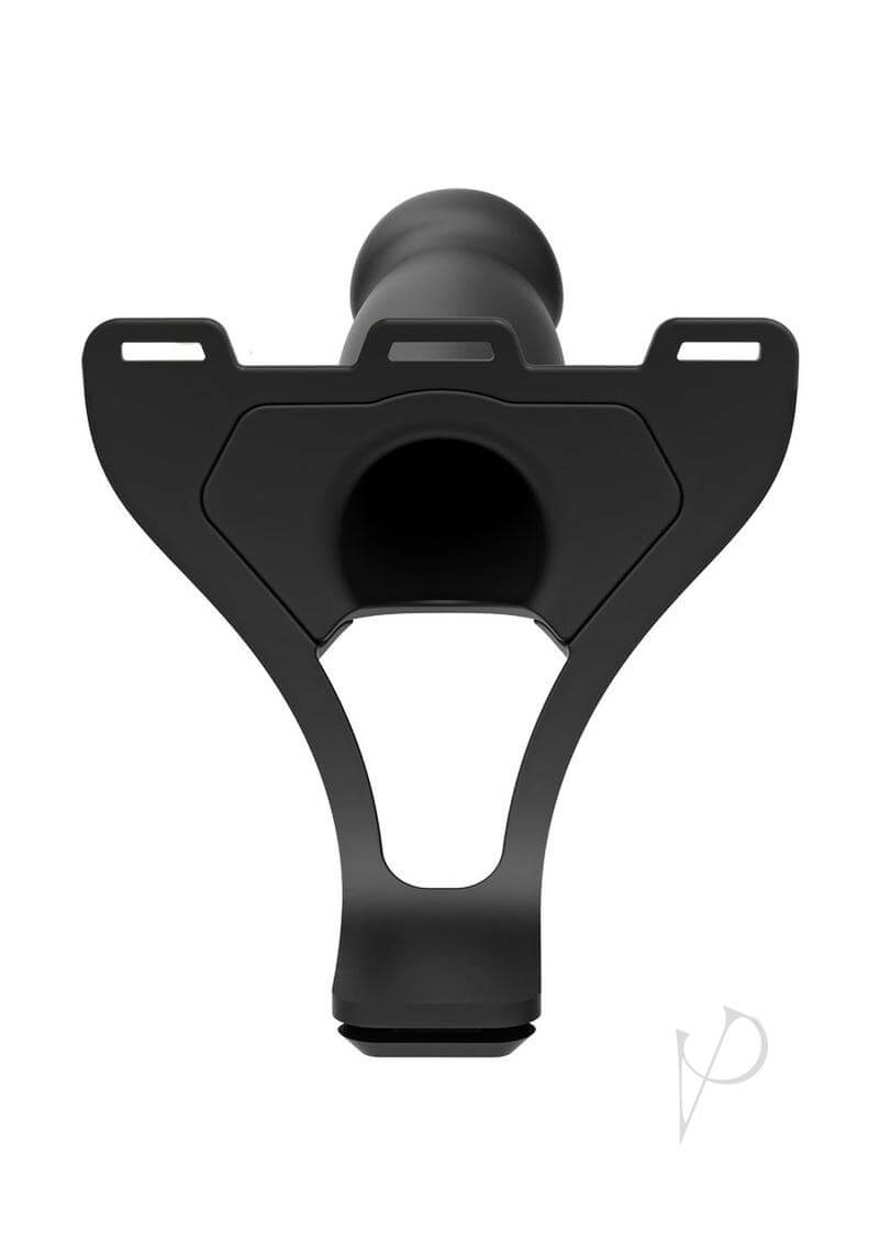 Be Bold Body Extensions Hollow Strap-On System by Doc Johnson - Innovative inclusive design, unisex silicone attachment.