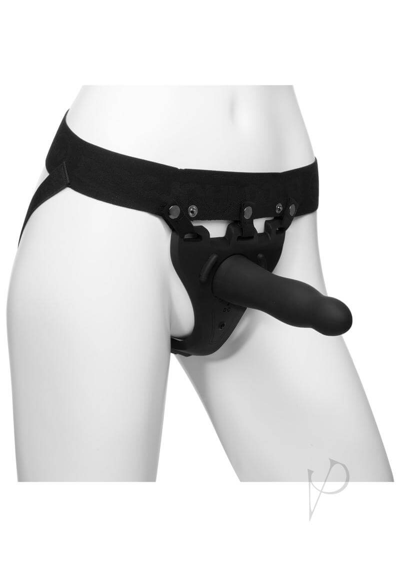 Unisex Body Extensions Hollow Strap-On System by Doc Johnson for limitless pleasure and penetration play.
