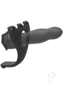 Body Extensions Be Aroused Hollow Strap-On System by Doc Johnson - versatile unisex harness and silicone attachment for limitless pleasure.