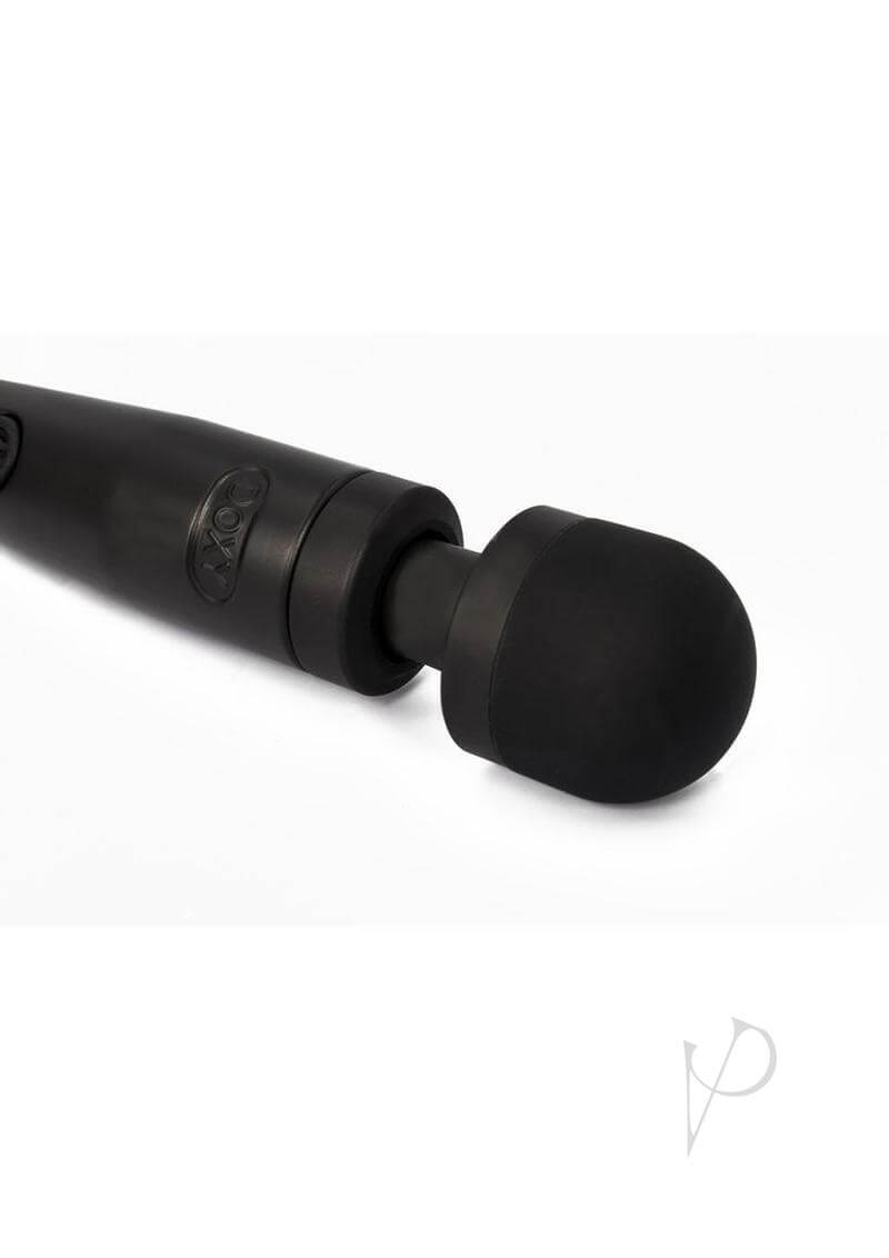 Doxy Die Cast 3 Matte Black Wand Massager - Ultimate mains-powered vibrator for unparalleled pleasure and precision