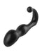 Deluxe Perfect Plug in black with ergonomic design and tapered tip for easy entry, ideal for exploring anal stimulation and pleasure.