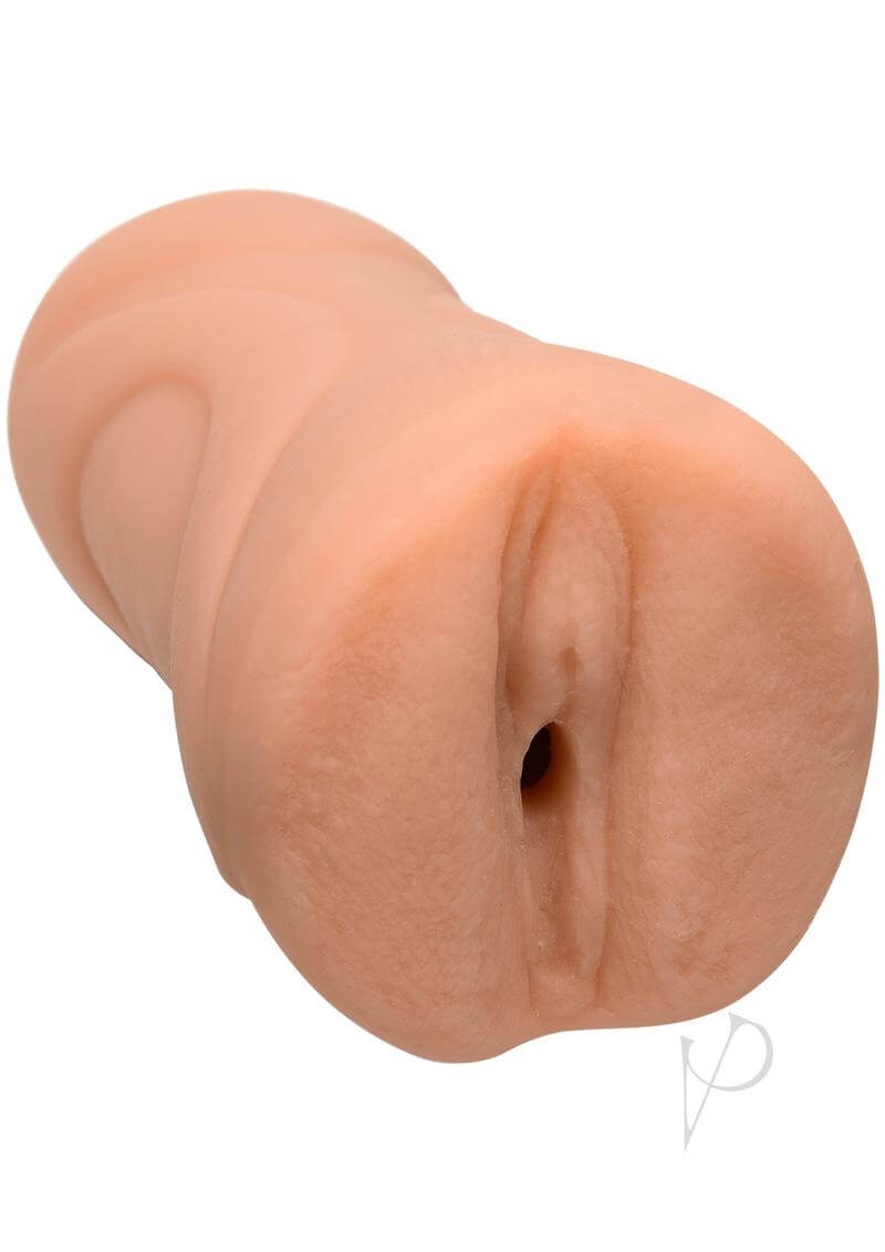 Signature Strokers Sophie Dee realistic pocket pussy, handcrafted in lifelike ULTRASKYN with a tight, textured interior for lifelike experience
