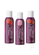 GoodHead Warming Head Oral Delight Set - three flavors: Strawberry, Cotton Candy, and Watermelon gel bottles for enhanced oral pleasure