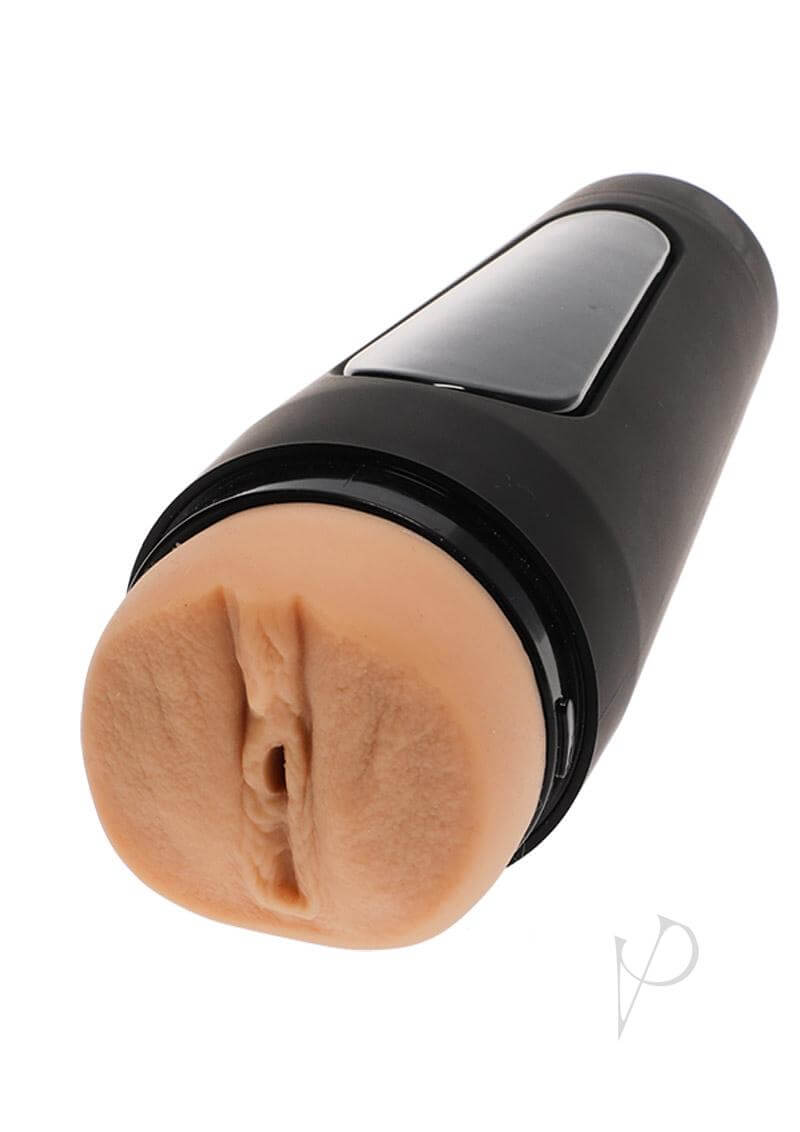 Main Squeeze Cherie Deville Pussy Lifelike Stroker with Squeezable Grip and Suction-Adjusting Cap