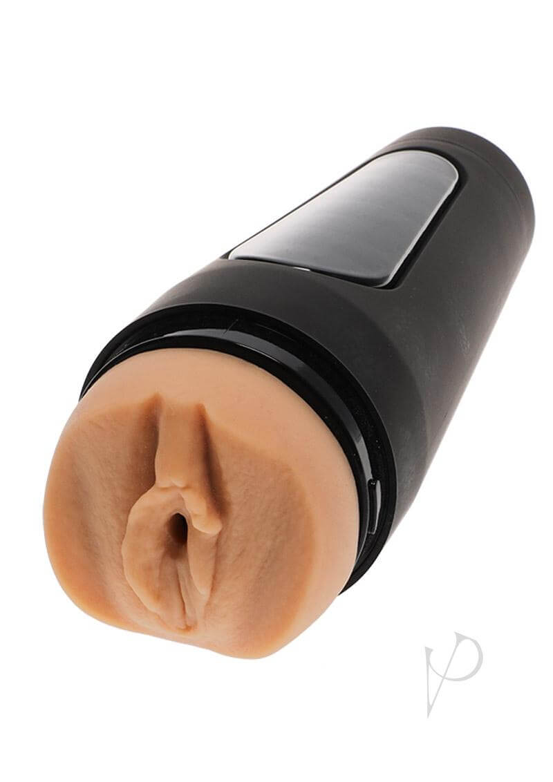 Main Squeeze Cory Chase Pussy realistic stroker featuring a lifelike ULTRASKYN material and hard outer case for secure grip.