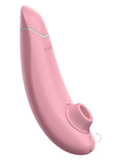 Womanizer Premium Eco Pink, biodegradable Biolene, fully recyclable, Pleasure Air Technology, gentle clitoral stimulation, sustainable vibrator
