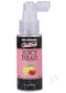 GoodHead Juicy Head Pink Lemonade Dry Mouth Spray 2 Oz bottle enhances oral pleasure with continuous moisture and a delectable flavor.
