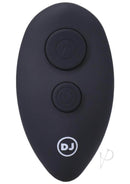 Remote control for Doc Johnson A-Play EXPANDER Black with dual buttons for expansion and vibration modes