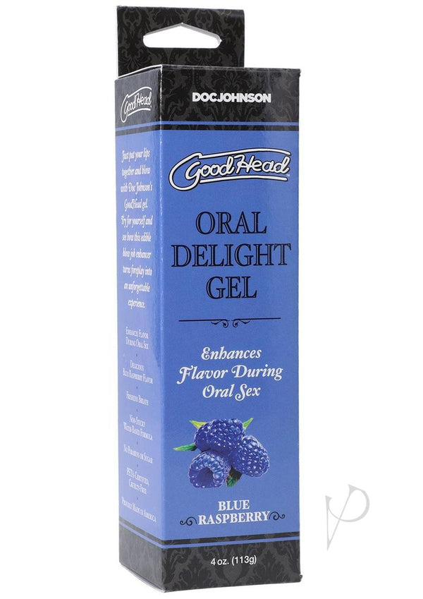 Goodhead Oral Delight Gel Blue Rasp 4oz-0