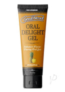 Doc Johnson GoodHead Pineapple Flavored Oral Delight Gel - 4 oz Bottle for oral pleasure enhancement