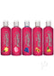 GoodHead Oral Delight Gel 5-Pack featuring French Vanilla, Cotton Candy, Blue Raspberry, Peach, and Pineapple flavors.