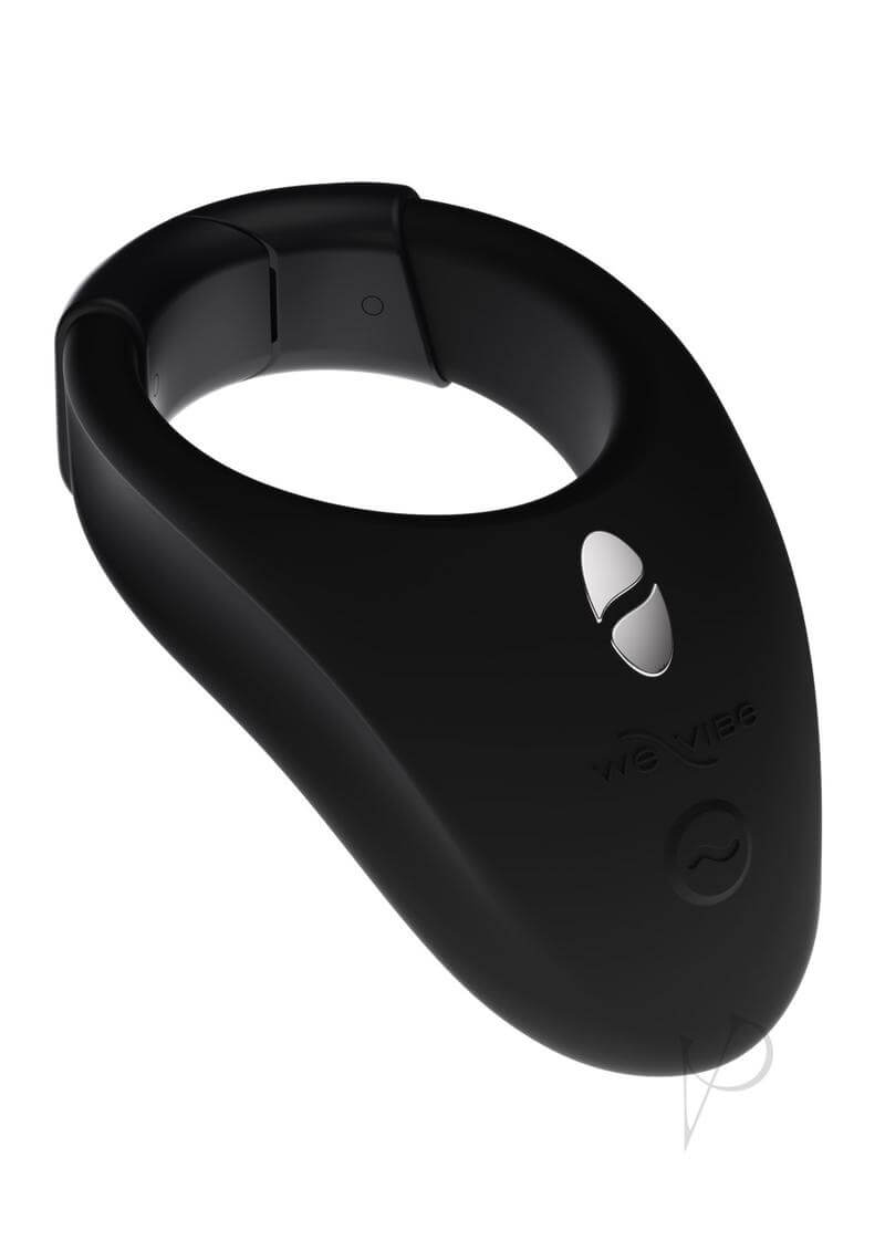 We-Vibe Bond Black app-controlled wearable ring for couples, enhancing intimacy and foreplay with innovative design.