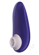 Womanizer Starlet 3 Indigo compact waterproof toy with 6 intensity levels and sleek design for beginners.