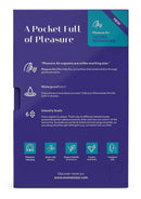 Womanizer Starlet 3 Indigo packaging, featuring waterproof design, six intensity levels, and unique features for enhanced pleasure