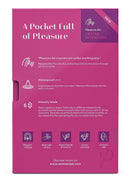 Womanizer Starlet 3 pink waterproof toy packaging featuring pleasure air technology, 6 intensity levels, and compact design.
