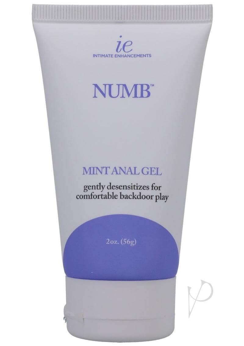 Ie Numb 2oz Mint Anal Gel for Comfortable Backdoor Play