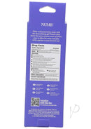 Back view of Numb anal desensitizing gel packaging showing drug facts and application instructions