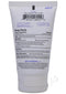 Back view of Numb Mint Anal Desensitizing Gel 2oz tube with ingredient and usage instructions.